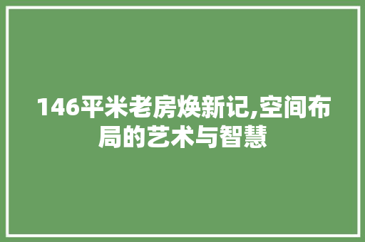 146平米老房焕新记,空间布局的艺术与智慧(老房改造效果图60平)