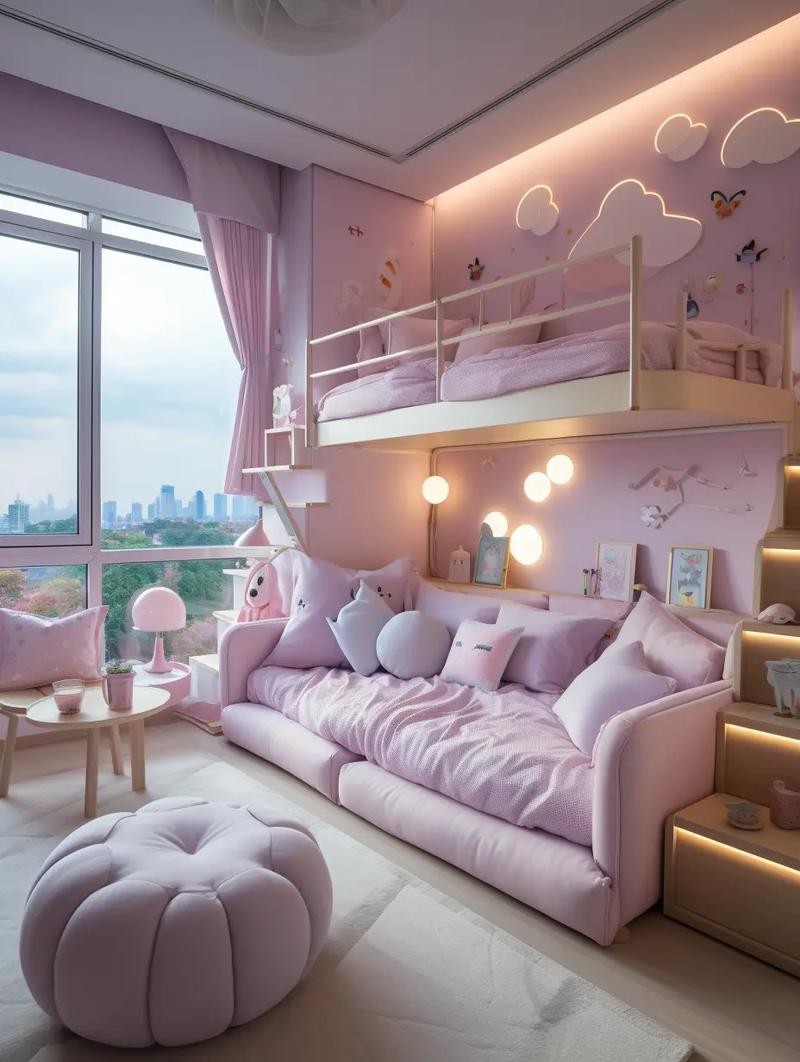 时尚女童房装修指南,打造童话世界,启迪成长 MI家设计百科 时尚女童房装修指南,打造童话世界,启迪成长 时尚女童房装修指南,打造童话世界,启迪成长 MI家设计百科