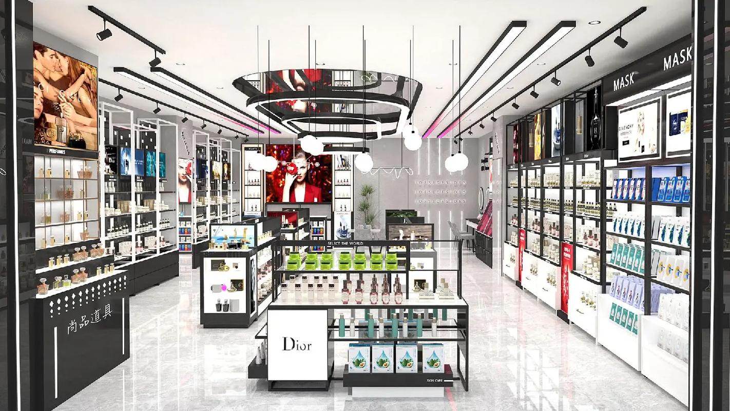 打造时尚与舒适的化妆品店空间,装修效果图分析 打造时尚与舒适的化妆品店空间,装修效果图分析 MI家装修攻略