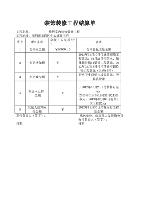 装修工程款结算单的填写方法及注意事项 MI家装修攻略 装修工程款结算单的填写方法及注意事项 装修工程款结算单的填写方法及注意事项 MI家装修攻略