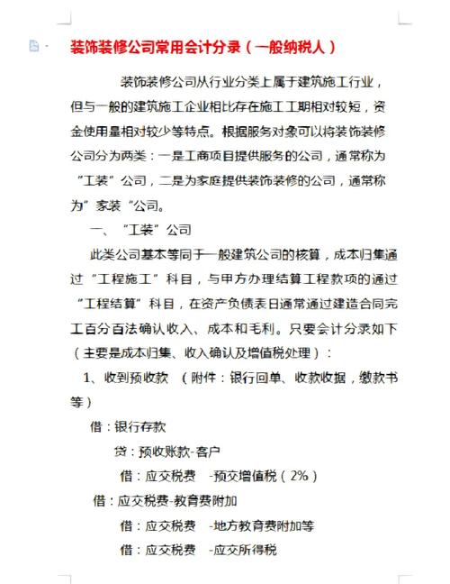 装修款会计分录,分析企业装修支出背后的会计智慧 装修款会计分录,分析企业装修支出背后的会计智慧 MI家装修攻略